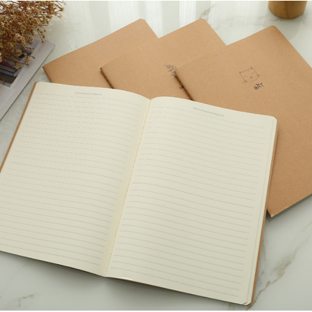 Kraft Notebook Journal Books Custom Diary Printing 