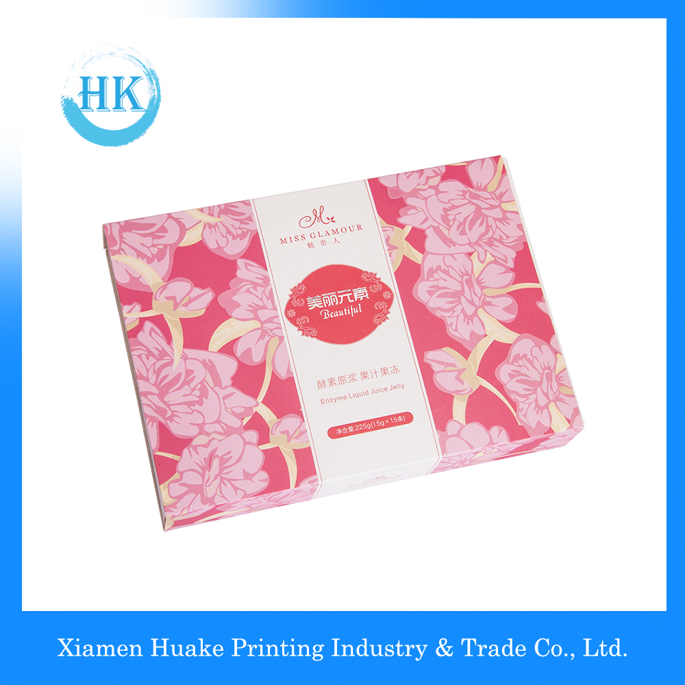 Pink Printing Paper Luxury Gift Box 