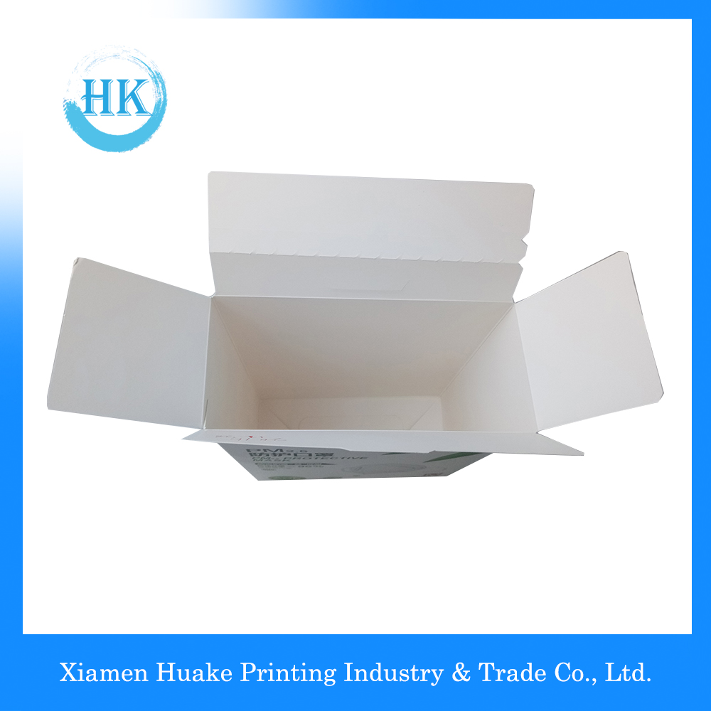 White Paper Box For Protective Mask