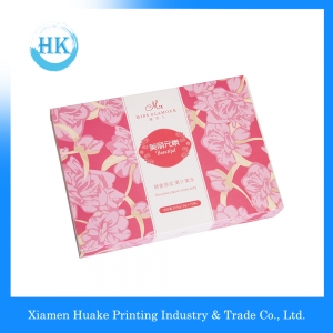 Rosa trykkpapir Luksus gaveboksemballasje 