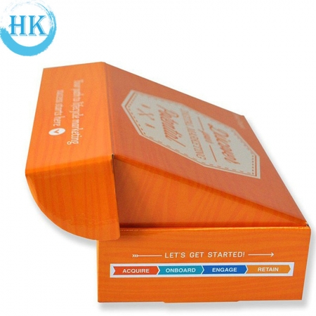 CMYK-utskrift Sammenleggbar postkasse med laminering inne og ute 